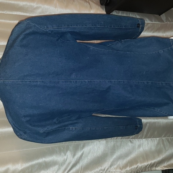 Vintage 80's denim blazer - Picture 4 of 7